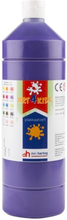 Creall Plakkaatverf Art4Kids PAARS 1000ml