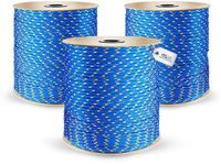 Merkloos / Sans marque DQ-PP POLYPROPYLEEN Touw, 8 mm, 50 m, BLAUW