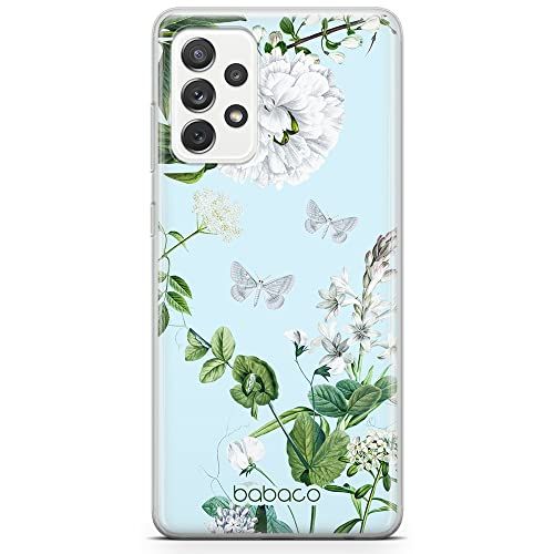 BABACO ERT GROUP mobiele telefoonhoesje voor Samsung A52 5G / A52 LTE 4G / A52S 5G - Babaco Flowers 030