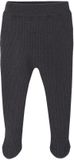 Vertbaudet Babybroek met voetjes Antraciet