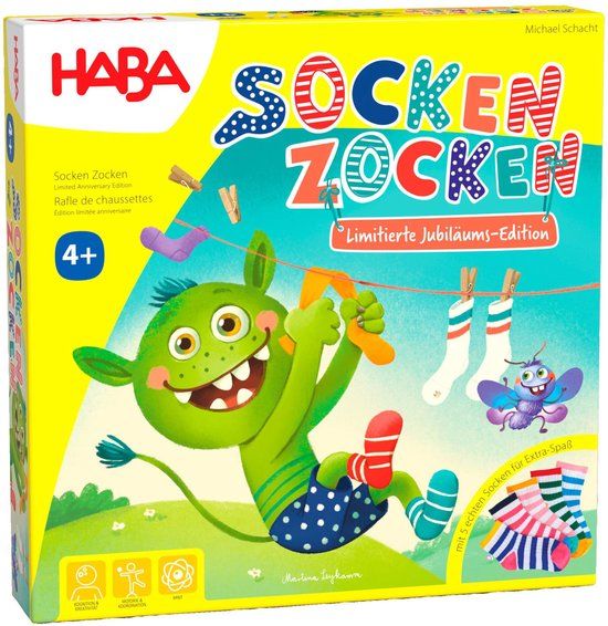 HABA Socken Zocken Jubiläumsedition Bordspel
