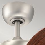 Kichler Canfield Plafondventilator met Verlichting - 76 cm - Geborsteld Nikkel