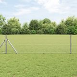 vidaXL - Gelast gaashek - 2500 x 40 cm - Zilver