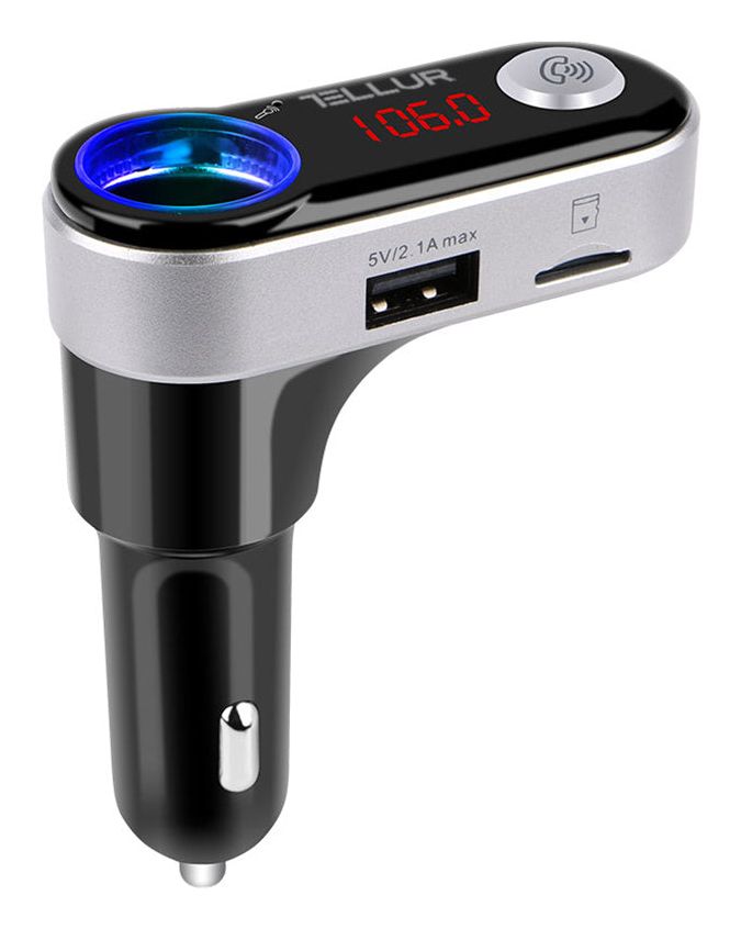 Tellur FMT-B4 Bluetooth FM-zender - Zwart