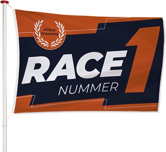 Max Vlag Race 1 - 100x150cm
