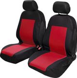 Start Startpaar Stoelhoezen Saturn Kleur Zwart/rood
