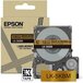 Epson LK-5SBM Labeltape - Zilver/Zwart - 18 mm