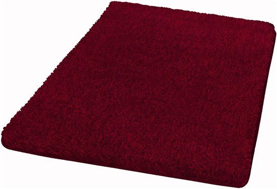 KLEINE WOLKE Badmat Seattle granaat 55x65cm