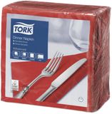 Tork 478752 dinnerservet advanced rood 39x39 cm 2-laags 1800 stuks