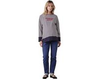 Envie de Fraise Zwangerschapsshirt Mummy Crush Sweater Marineblauw