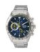 Lorus Heren analoog kwartshorloge met metalen armband RM311JX9, blauw