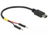 Delock 85412 USB-kabel 0,1 m Mini-USB B Zwart