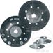 3M 09583 steunschijven voor glasvezelschijven, M14, geribbeld, zwart, verpakking van 10 stuks, 115 mm
