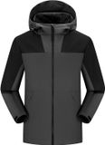 MEETHOO Heren Jas Darkgrey S