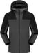 MEETHOO Heren Jas Darkgrey S
