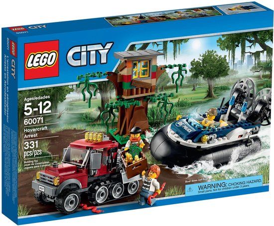 LEGO City 60071 Hovercraft Arrestatie - Vanaf 10 Jaar