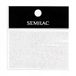 Decoración Semilac Nail Foil 13 White Lace Nagelsticker
