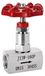 Vanne à aiguille en acier inoxydable 1/4" pour haute pression
