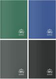 HERLITZ - Bloc-notes A5/60 pages, ligné, PP écologique, "Ocean Colors" (5 pièces)