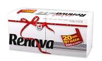 Renova Red Label Servetten, extra zachtheid, 1-laags, 200 servetten