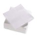 Surlys - Modieuze servetten effen – kleur wit – servetten van microgestempelde watten, gecertificeerd met Ecolabel, 24 verpakkingen met 50 servetten, formaat 38 x 38 cm