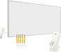 Wiltec chauffage infrarouge, 850 Watt, incluant thermostat WLAN