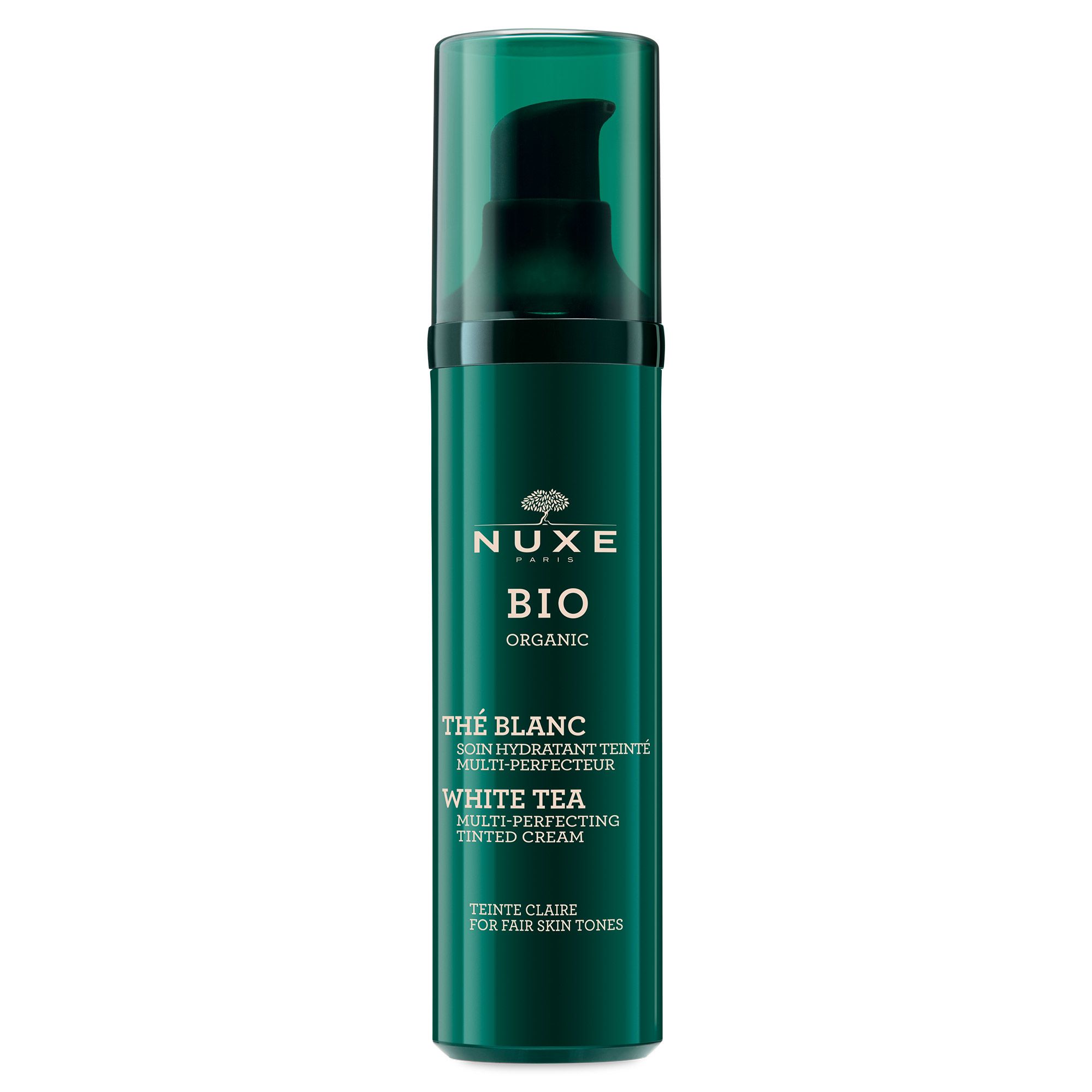 Nuxe Bio Organic White Tea Multi-Perfecting Tinted Cream - Fair Skin - 50ml