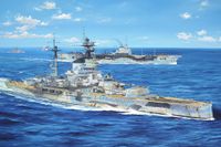 Trumpeter Modelbouwpakket Schepen - 05379 HMS Resolution WWII - Revenge-klasse - Brits Slagschip Plastic - 1:350 - Modelbouw