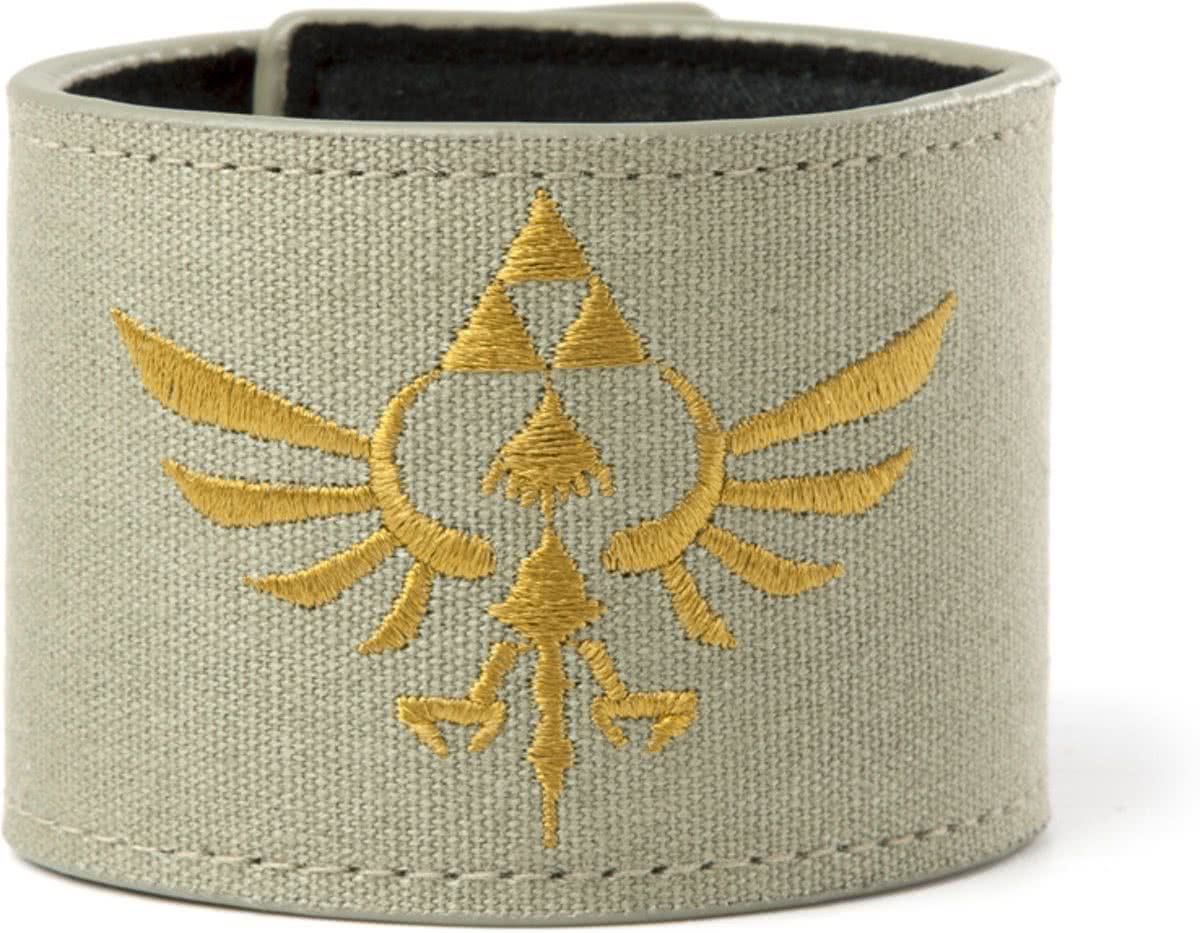 Difuzed - Bioworld Europe Nintendo - Zelda Canvas Velcro Wristband (Groen) - 8718526044980
