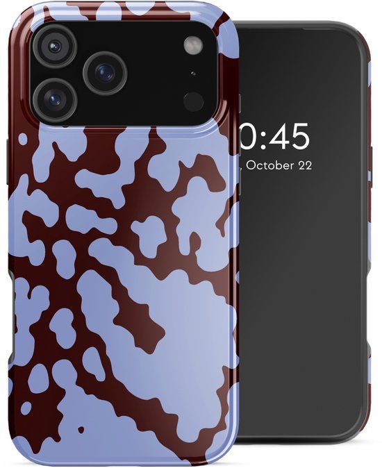 Selencia Hoesje - Geschikt voor Apple iPhone 17 Pro Max - Backcover geschikt voor MagSafe - Moo'd Lavender Glow
