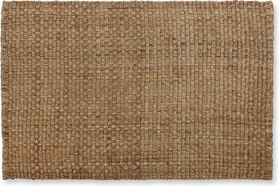 LOBERON Vloerkleed Daoukro bruin Jute 240x170 cm