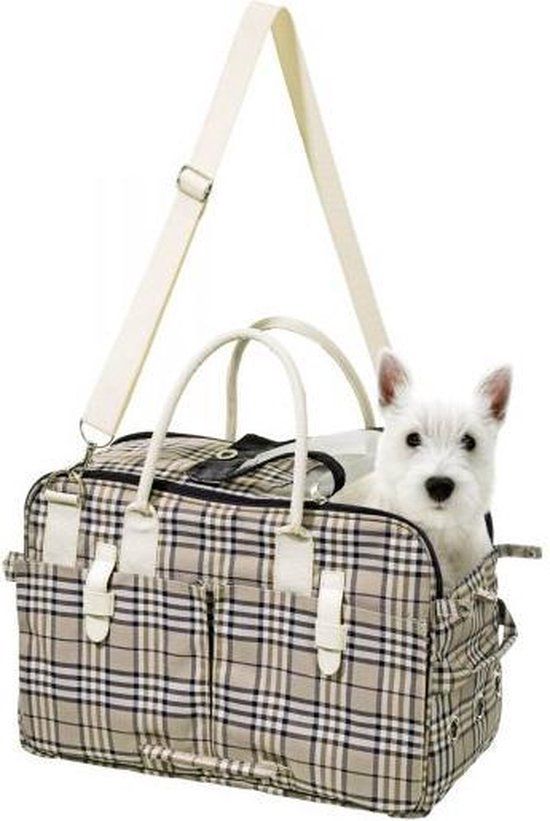 Karlie Reistas Draagtas Old English - 43 x 24 x 29 cm - Crème