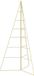 vidaXL Metalen kerstboom KUOPIO 140 cm Staal Goud