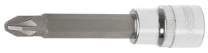 KS Tools 918.1688 1/2" CHROMEplus Bit-dopsleutel, lang, PZ1
