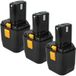 Hitachi Vhbw - 3x Batterie Compatible Avec Hitachi Wh12dc, Wh12d, Wh12dh, Wf4dyb, Wh 12d, Wf 4dyb, Wh 12dc, Wf 4dy Outil Électrique (2100 mAh, NiMH, 12 V)
