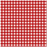 Homéa 20 papieren servetten 3-laags 33 x 33 cm rode gingham-ruitjes