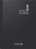BRUNNEN Schoolagenda (2025/2026), 2 pagina's = 1 week, A4, 224 pagina's, kunststof omslag Baladek, zwart