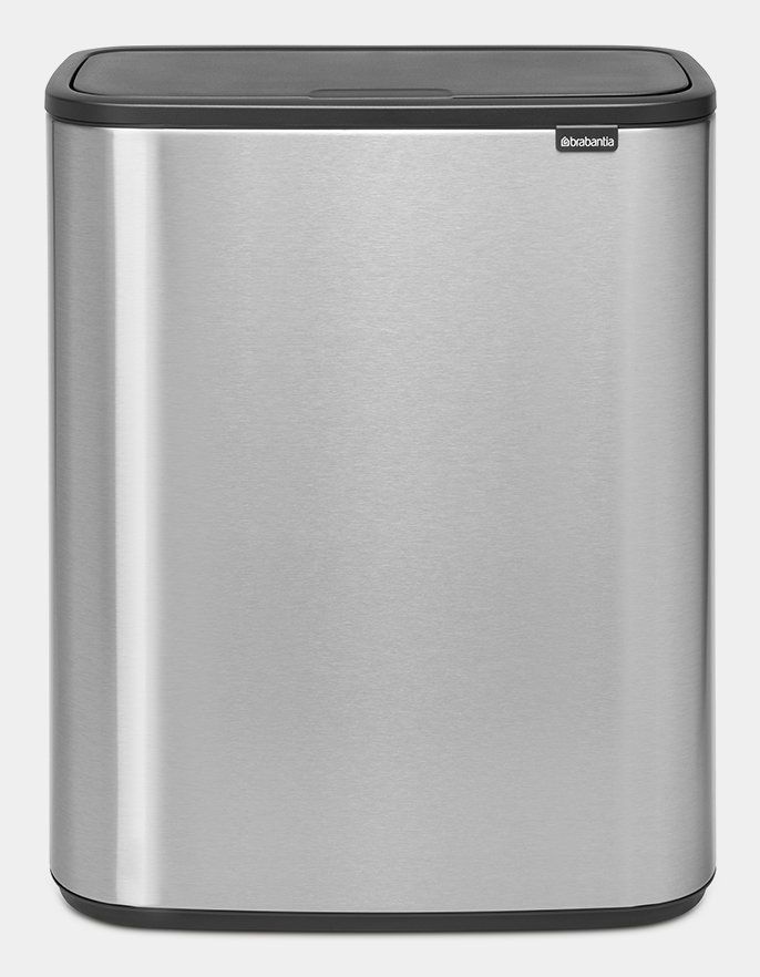Brabantia Bo Touch Bin Prullenbak - 2 x 30 liter - Matt Steel Fingerprint Proof
