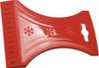 Prosperplast IJskrabber / raamkrabber - voor auto ramen - Rood - Kunststof - 10 x 13 cm - Ruitenkrabber
