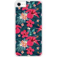 Apple Siliconen hoesje compatibel met iPhone 7 Hibiscus Fuchsia