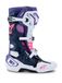 Alpinestars Bottes de motocross Tech 10 noir/gris/orange/rouge fluo, blanc, 49.5 EU