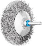 PFERD TOOLS Conische borstel KBU INOX D.80mm Draaddikte 0,3mm VA 10mm
