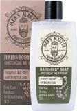 Men's Master Hair & Body Soap – Douchegel Mannen – met Teatree Olie, Mint en Zeewier – voor Gevoelige Huid – 260ml