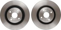 TRW Automotive AfterMarket DF4317 remschijf - (paar)