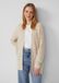 s.Oliver Strickjacke Beige Maat: 44
