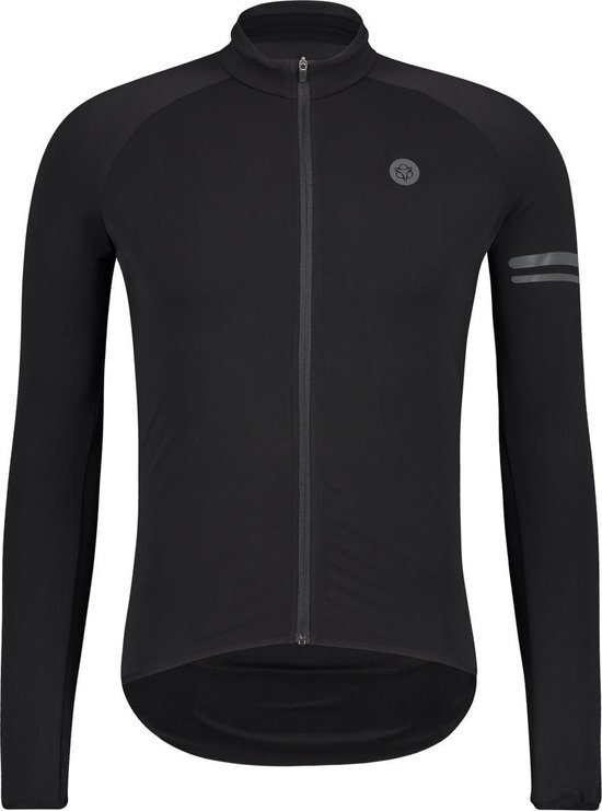 AGU Thermo Essential Fietsshirt - Heren - Maat S - Zwart