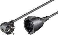 Microconnect PE140300 electriciteitssnoer Zwart 3 m Netstekker type E+F Schuko