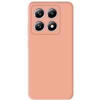 Xiaomi 14T Pro Siliconen Matte Hoesje - Rose Pale