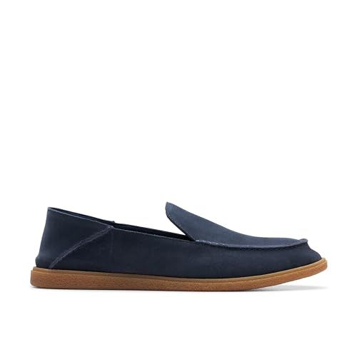 Clarks Clarkbay Step Mens Navy Suede, 9.5