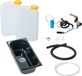 12V set pour lavabo, noir